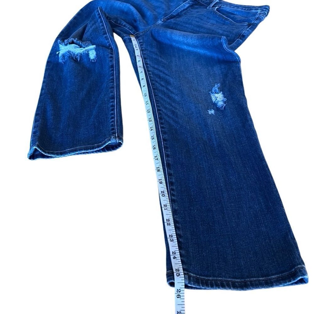 Universal Thread High Rise Distressed Blue Jeans - Picture 12 of 14